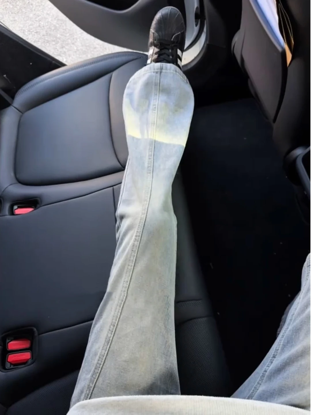 

Мужские джинсы-брюки в стиле ретро, синие, на флисовой подкладке, прямого кроя, для работы, осенне-зимние, в уличном стиле