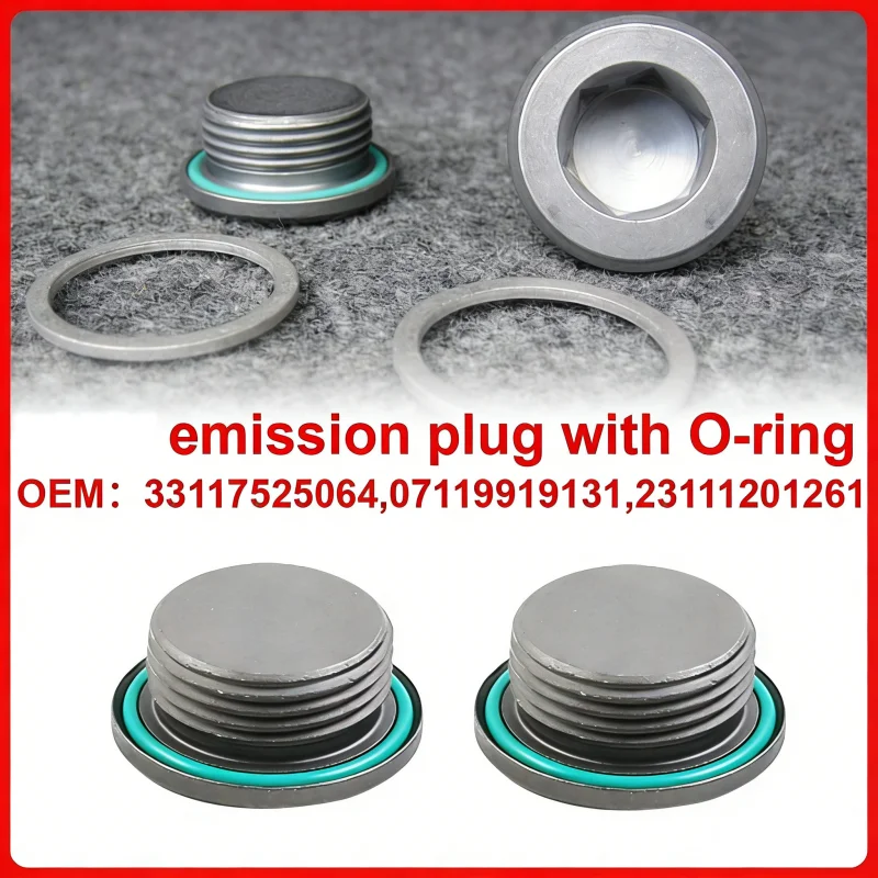 For BMW E46 E90 E87 E81 E82 E88 F20 F21 Z Differential Drain Plug Fill Plug Easy To Install 33117525064 07119919131 23111201261