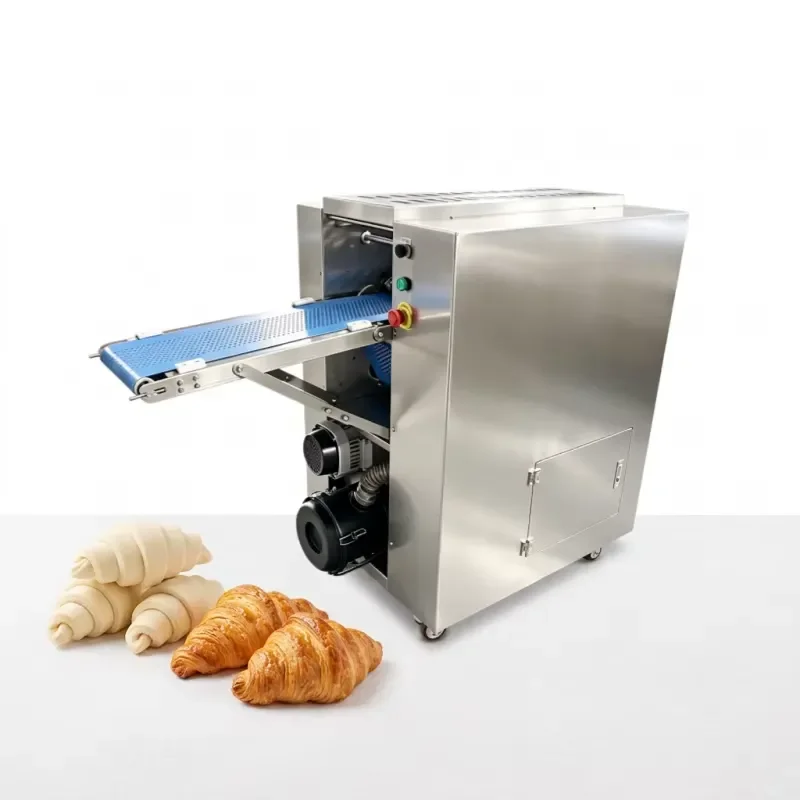 High Efficiency Automatic Croissant Processing and Forming Machine
