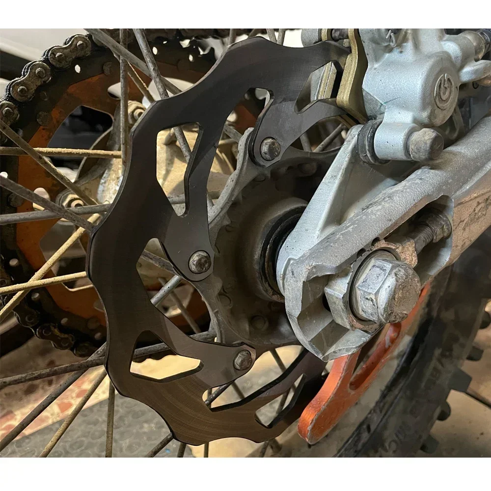 Front 260mm Rear 220mm Brake Disc Rotor Fit For KTM EXC 300 EXC-F 350 SX 125 200 SX-F 250 450 XC 500 XCW XCF 94-22 For Husqvarna view 2