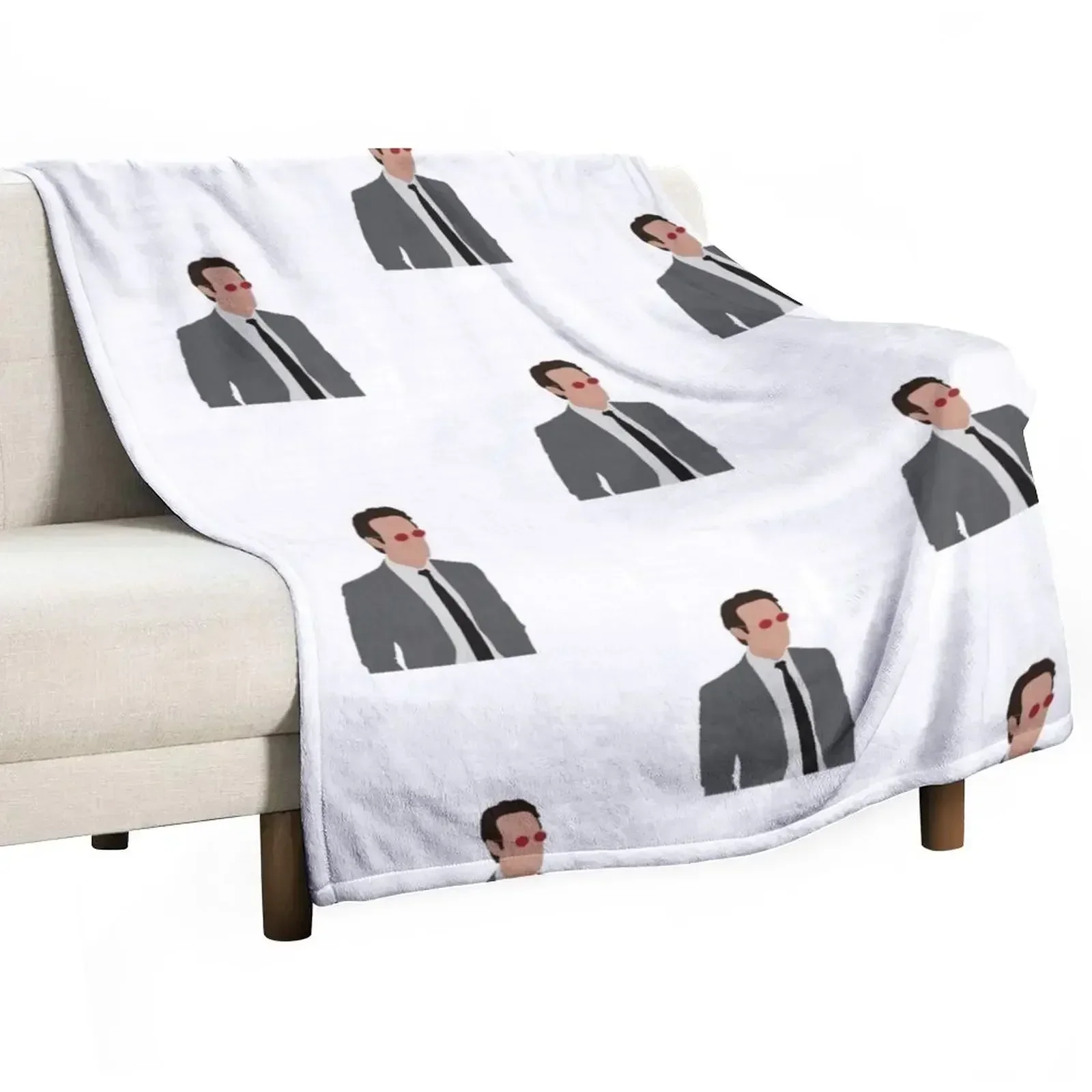 matt murdock Throw Blanket Cute Plaid Hairy Thin Blankets