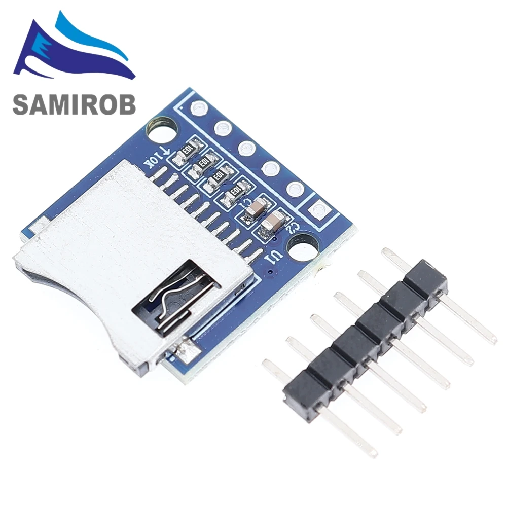 SAMIORB Micro SD Storage Expansion Board Mini Micro SD TF Card Memory Shield Module With Pins for Arduino ARM AVR