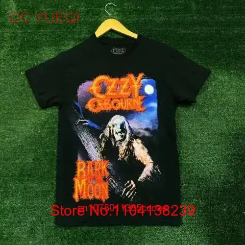 Ozzy Ozbourne Bark at the Moon Heavy Metal T Shirt Size Small long or short sleeves