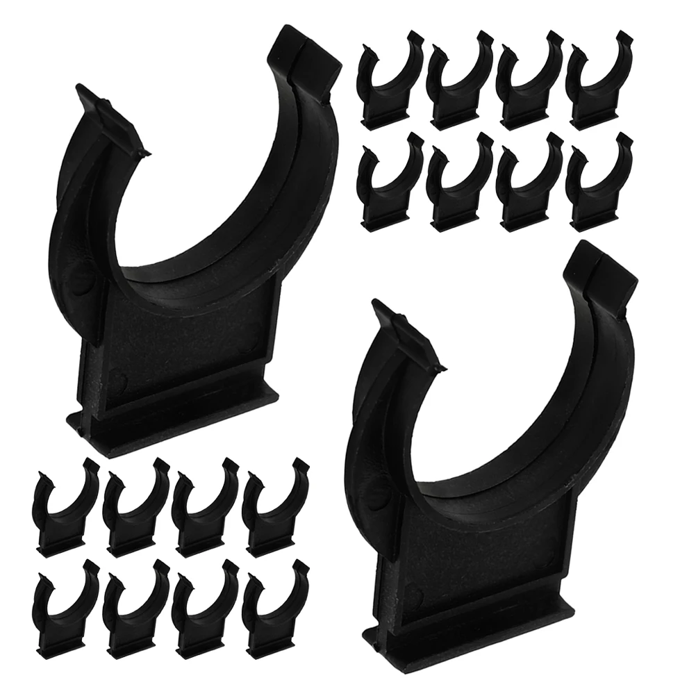 

50pcs Cabinet Leg Plinth Clips Plastic Board Toe Kick Clip For Kitchen Sofa Table Furniture Hardware Fastener Accessories