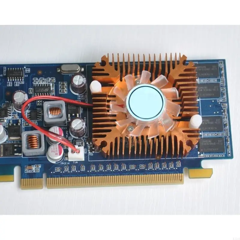 K3NB CPU Graphics Heatsink IC Chip Cooling With Fan 12V Radiator Cooler Heat Sink for 3W 5W 10W Electronic Chip IC Computer
