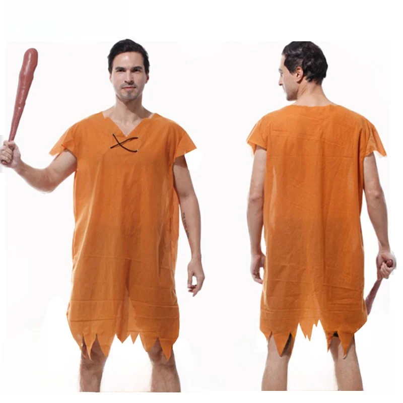 Indisches authentisches Kostüm für Herren, primiver Bühnenanzug, Halloween-Par-Cosp-Kleidung, wilder Mann, originelles Menschen-Outfit