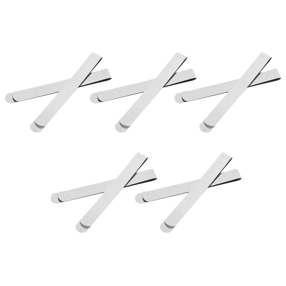 10pcs Metal Sewing Clips 3 Inch Ruler Quilting Fixing Clamps DIY Knitting Hemming Marker Garment Craft Storage Practical