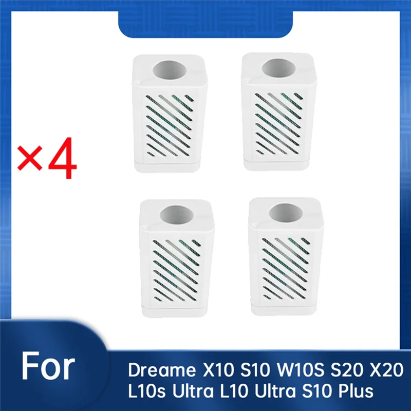 وحدة جراثيم A94E-Silver لقطع غيار المكنسة الكهربائية Dreame X10 S10 W10S S20 X20 L10s Ultra L10 Ultra S10 Plu