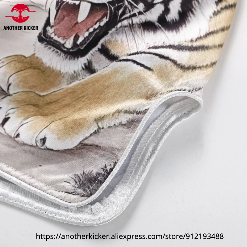 Muay Thai Pants Premium Thailand Tiger Boxing Shorts Men Women BJJ MMA Training Shorts Fast-Dry Fitness Workout Kickboxing Trunk