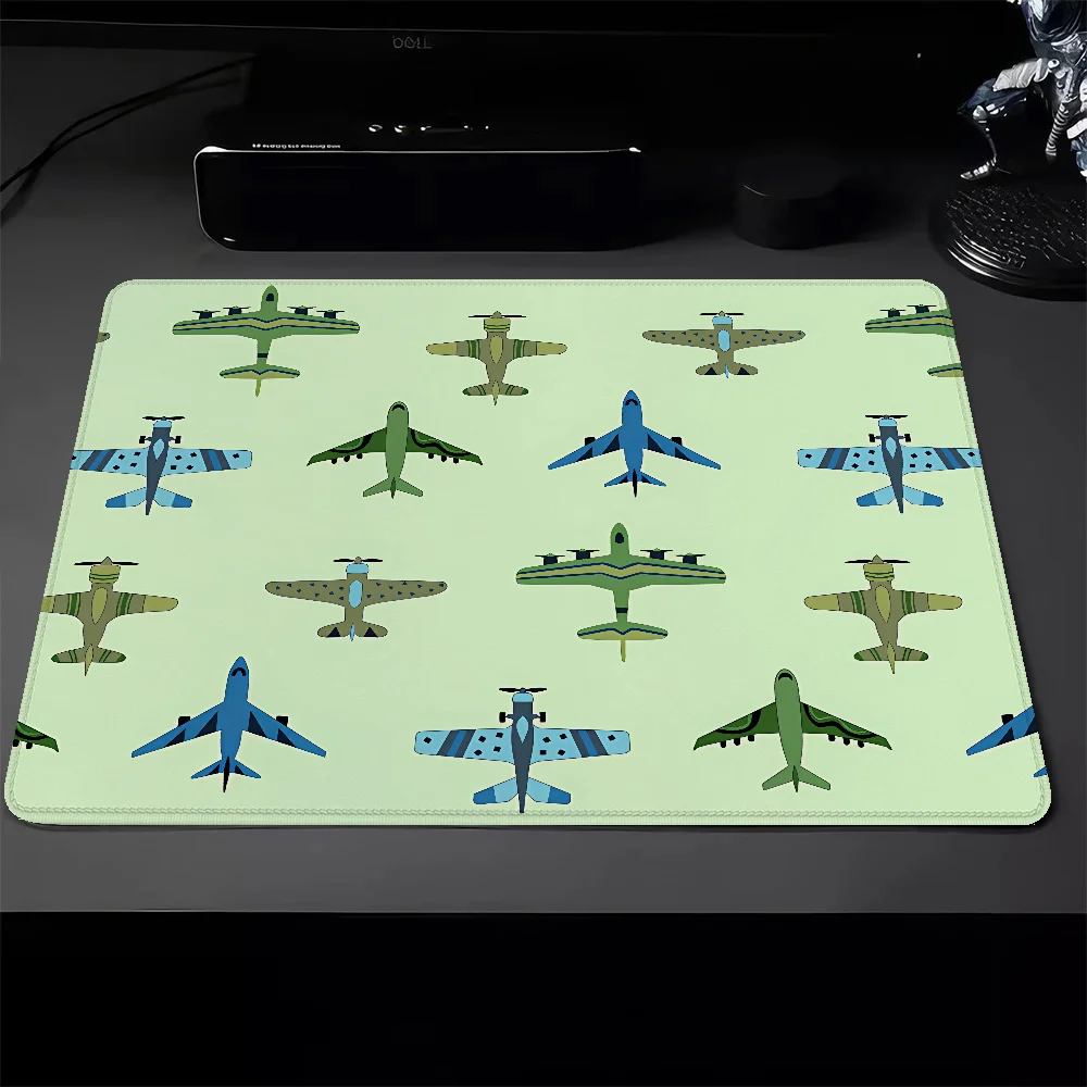 Mausepad Vintage Airplanes Thin Mouse Gamer Small Deskmat GAMING MOUS PAD Pc Accessories Keyboard Mat Pad on the Table Mousepad