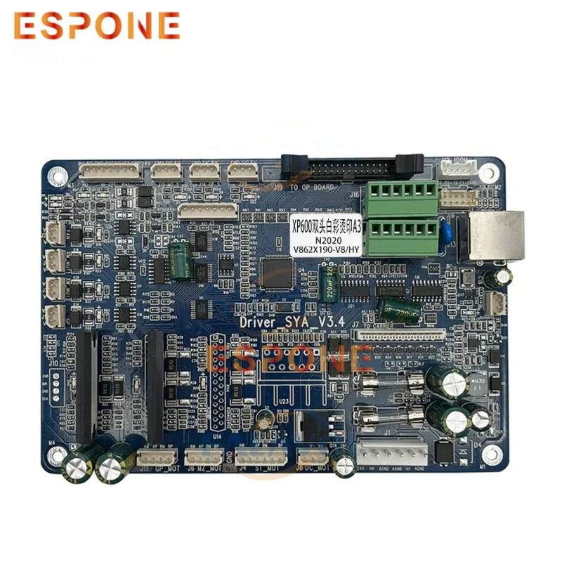 Основная плата ESPONE DTF и каретка — для двойной головки Epson XP600, подходят для принтеров DTF A3/A2/60 см (новая версия: V6/V12)
