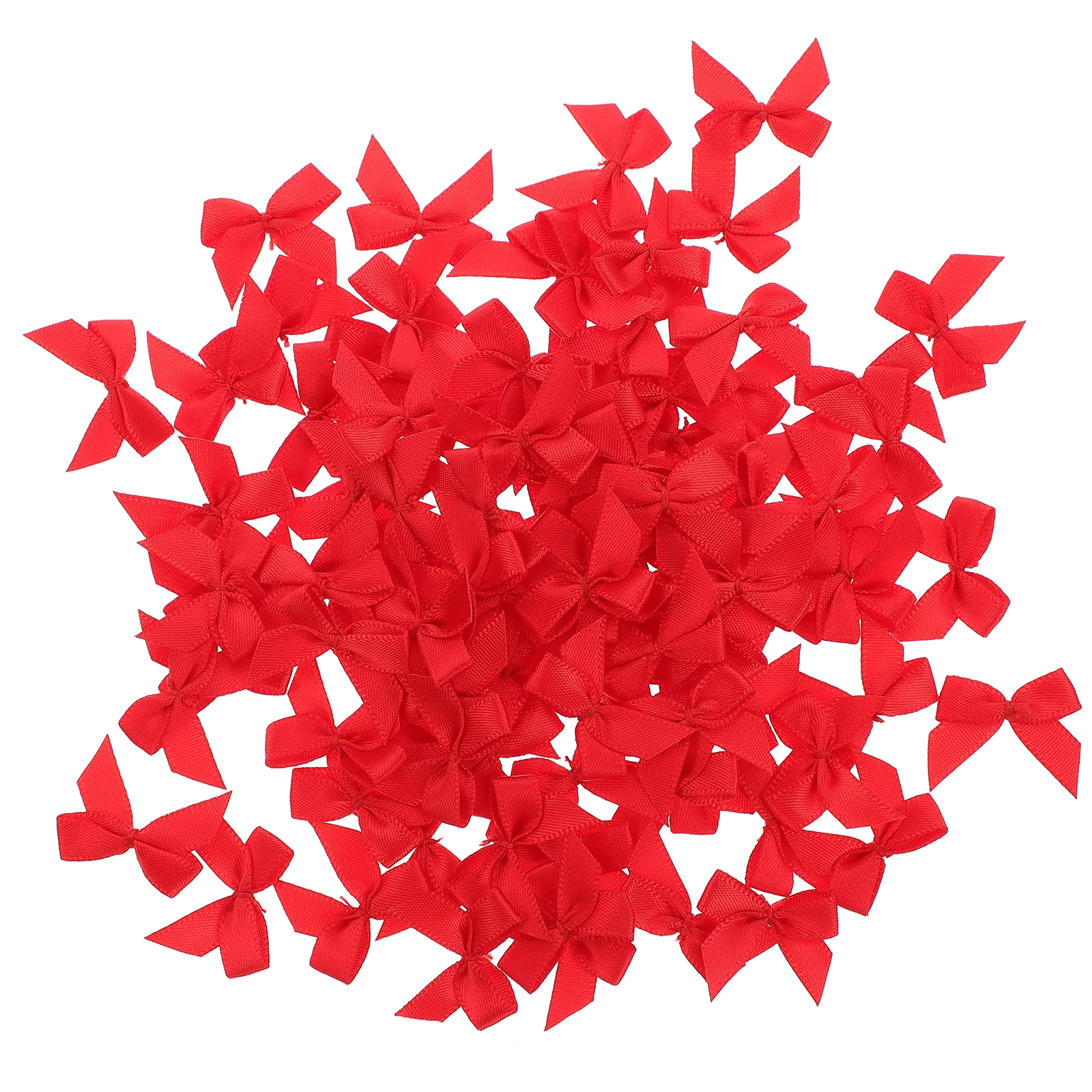 

100pcs Butterfly Knot Decorative Bows For Diy Craft Hair Pin Making Christmas Wedding Party Decoration Holiday Accessories