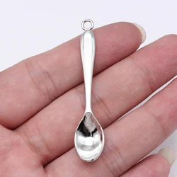 Jewelry Spoon Charms Table Spoon Charms Vintage Pendant 10pcs