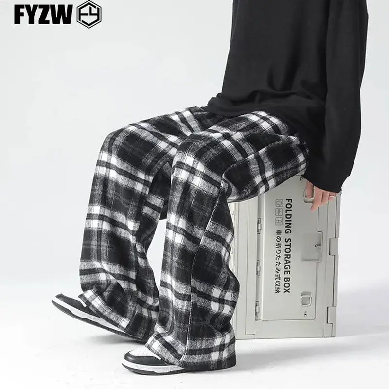 Avocado Green Small Fragrance Style Pants Japanese Cityboy Retro Couple Pants Men's Drape Casual Straight Pants