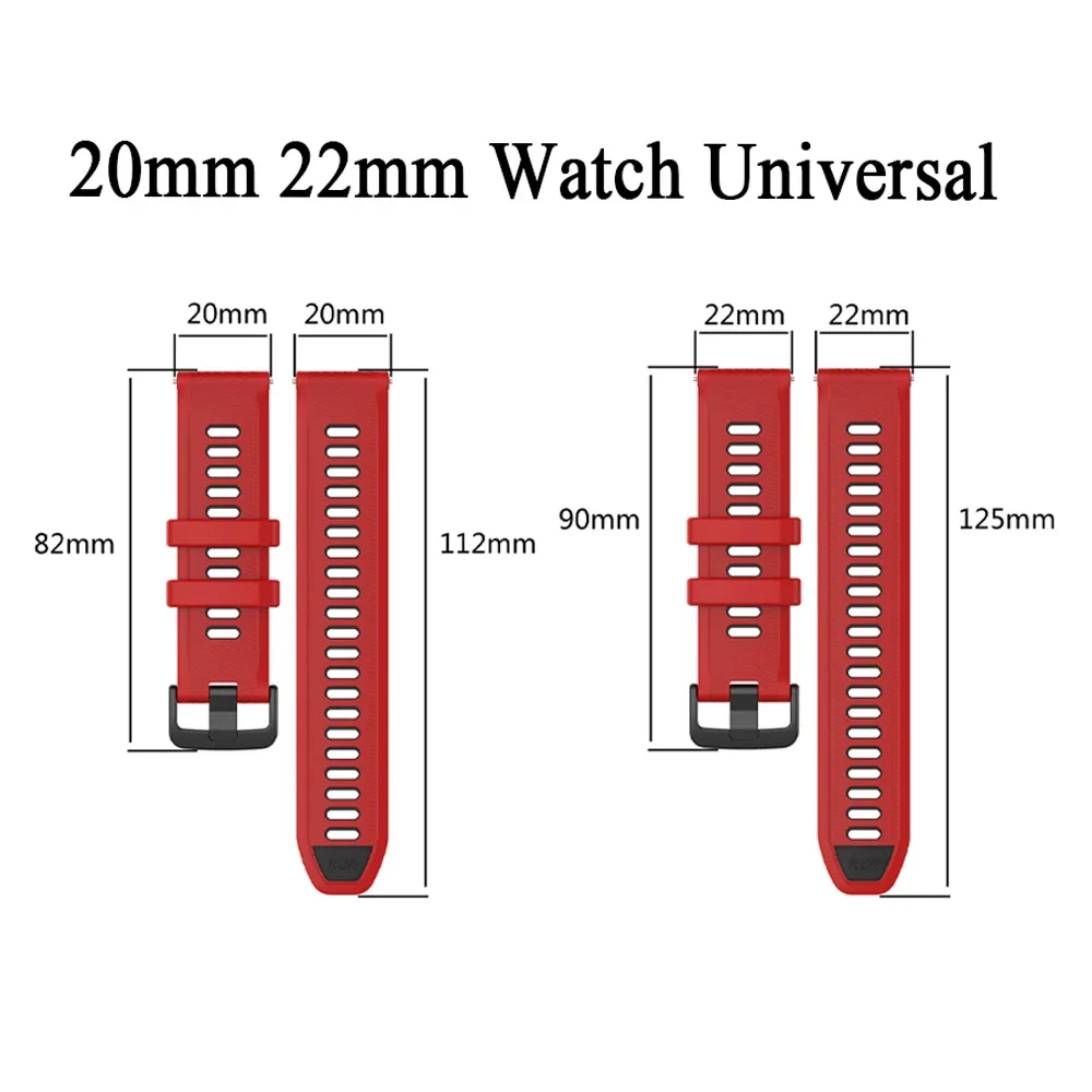 Мягкий силиконовый ремешок 20 мм 22 мм для COROS Pace 3 2, ремешок для COROS APEX 2 Pro/APEX 2/APEX 46 мм 42 мм/PACE Pro, сменный браслет