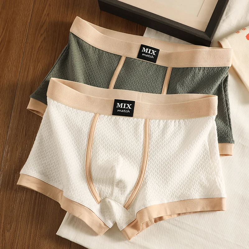 

3-pack men's underwear men's boxers youth sports shorts breathable cotton fashionable boxers personality men's underpants boxers