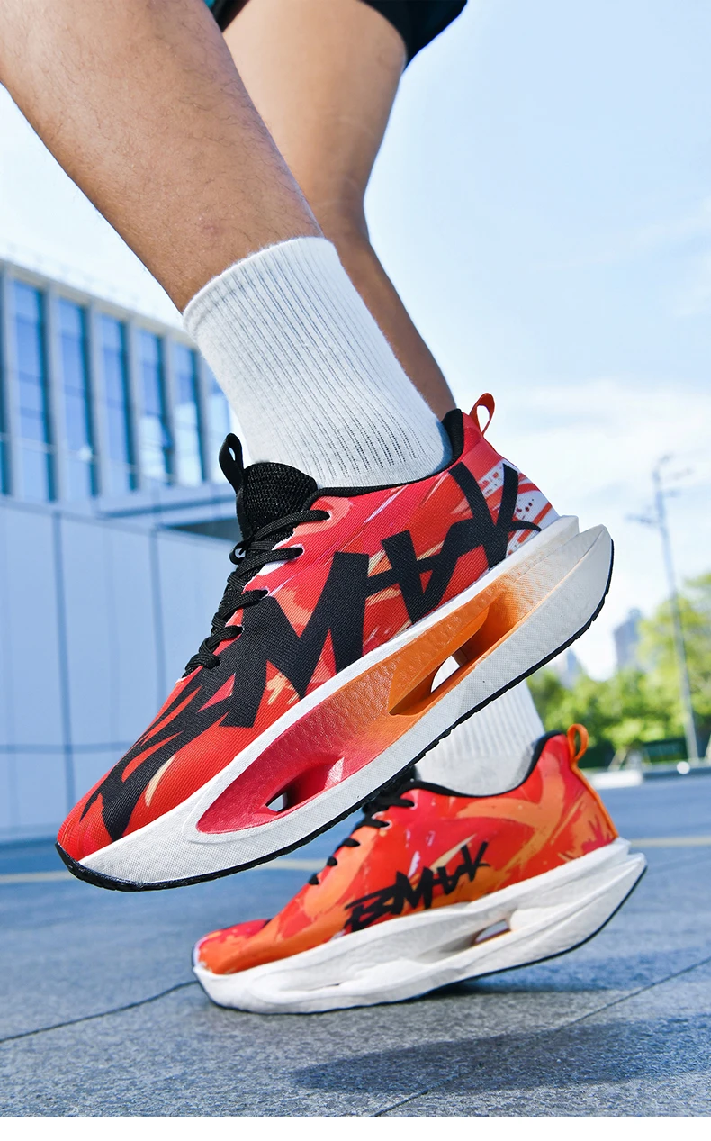 Herren-Laufschuhe mit Carbonplatte, Marathon-Spezialität, Sport-Outdoor, atmungsaktiv, leicht, Damen, bequeme Sportschuhe – Detail 19