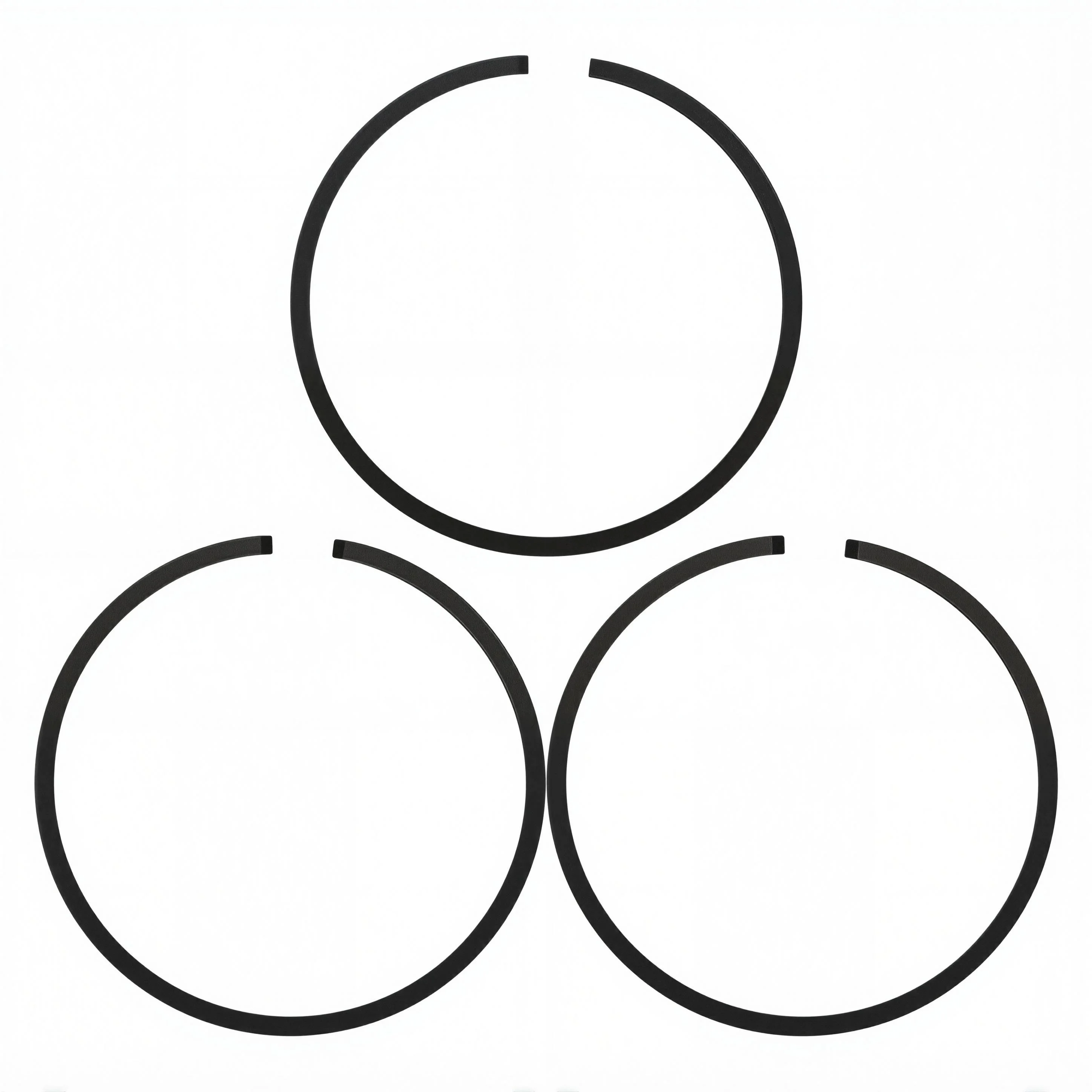 45mm x 1.2mm Piston Ring Kit For Husqvarna 353 351 350 346 XP 346XP 340 Chainsaw Replacement 3pcs/lot