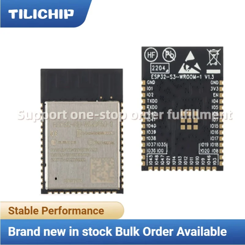 1PCS Brand new  ESP32-S3-WROOM-1-N16R8 Wi-Fi Bluetooth SMD 32-bit dual-core MCU module 16MB