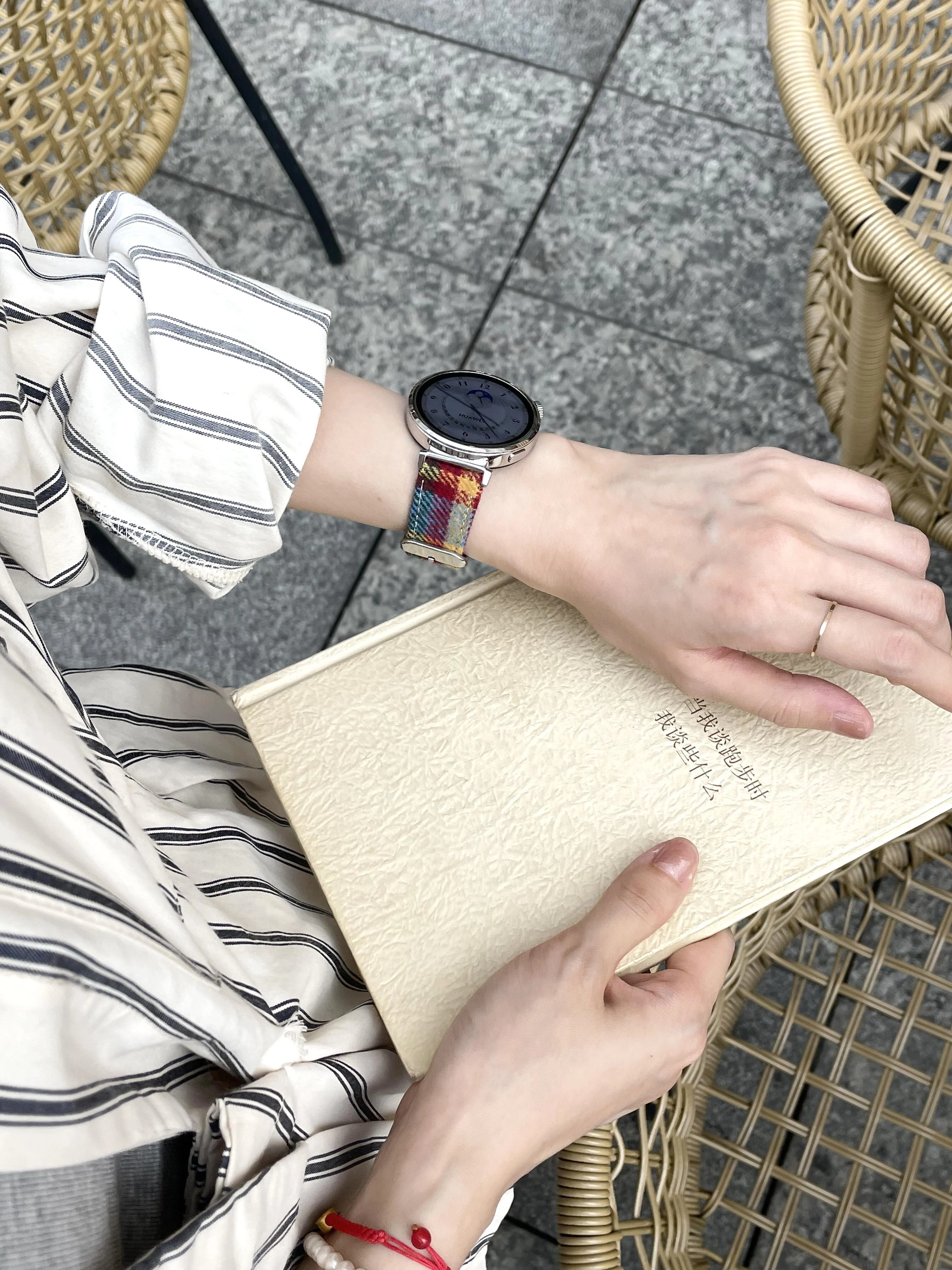 20mm Band For Samsung Galaxy Watch 7 FE 5 Pro 4 6 classic 44mm 40mm leather loop Braided sport bracelet correa Strap