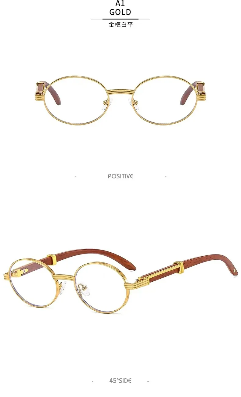 Neue Ankunft Männer Frauen Punk Sonnenbrille Unisex Mode Sonnenbrille Oval Brillen Shades Runde Sonnenbrille ﻿ Runde Sonnenbrille – Detail 13