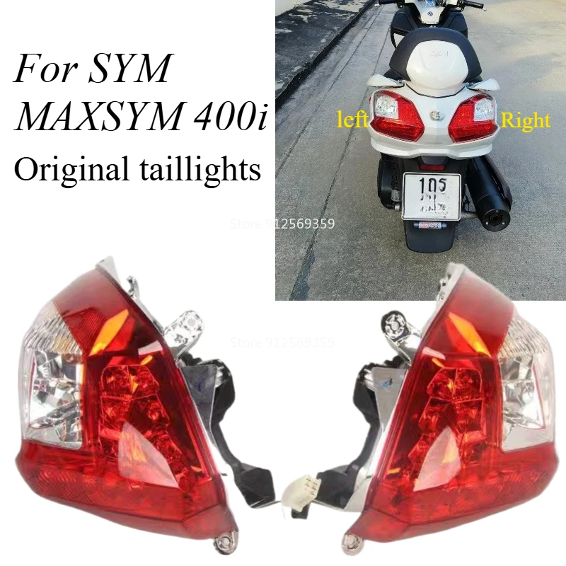 For SYM MAXSYM400i MAXSYM 400i Rear Left/Right Turn Signal Housing Without Bulb 1PC
