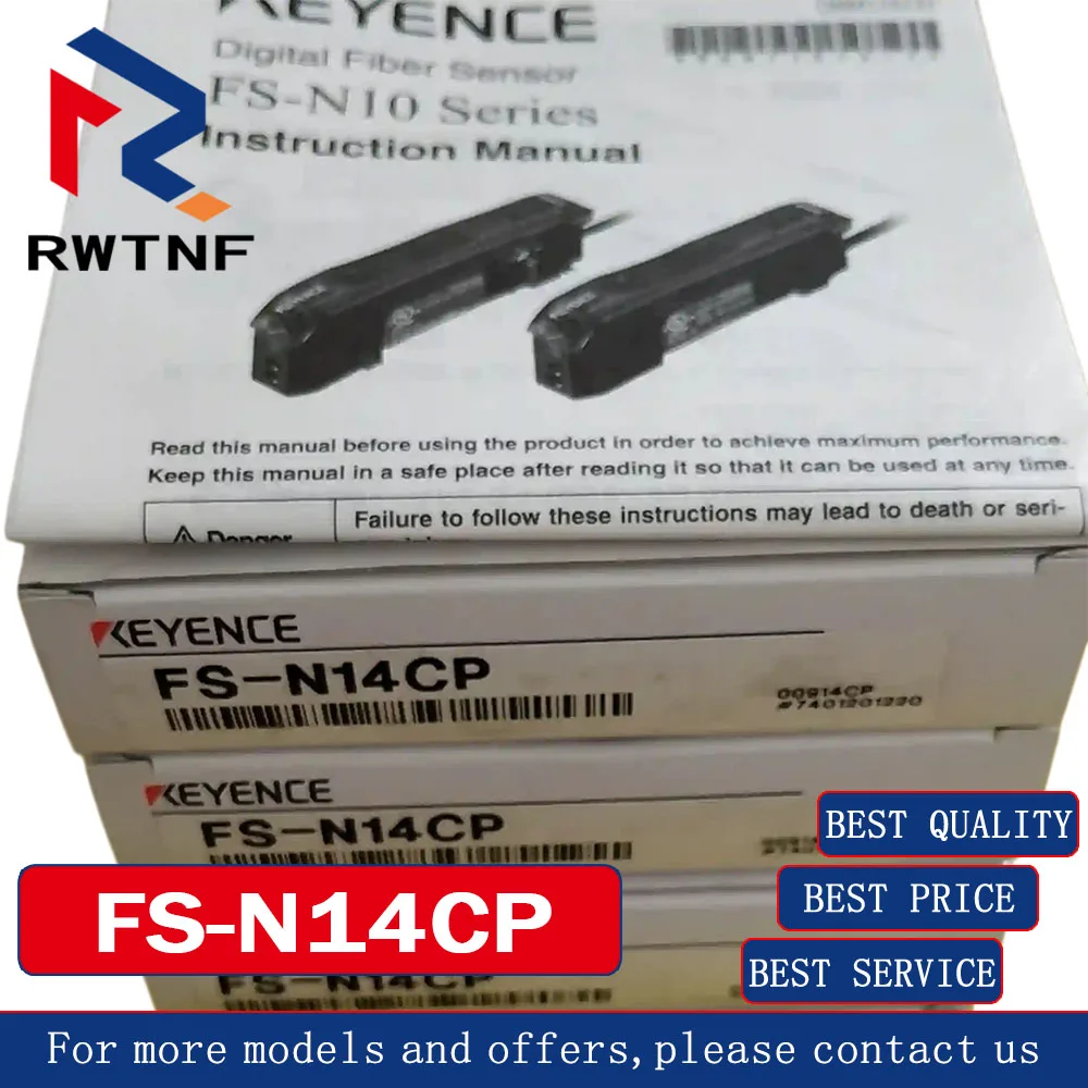 Brand New Genuine FS-N14CP KEYENCE Digital fiber amplifier sensor 100% Original, stock in stock