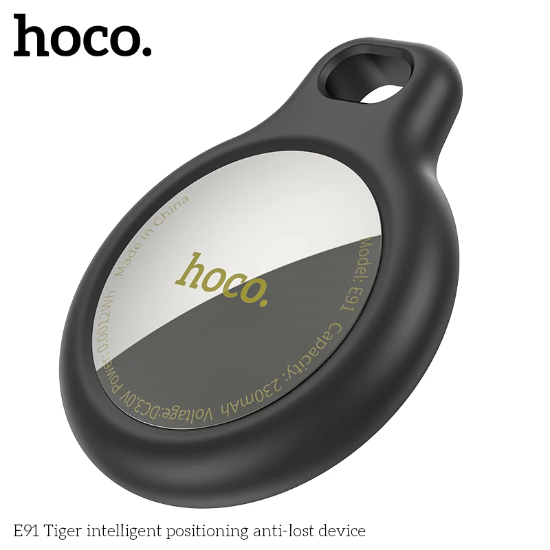 HOCO E91 Smart Airtag GPS Positioning Pet Anti-Lost Device with case For iphone find my Keychain Kids Trackers Finder Locator