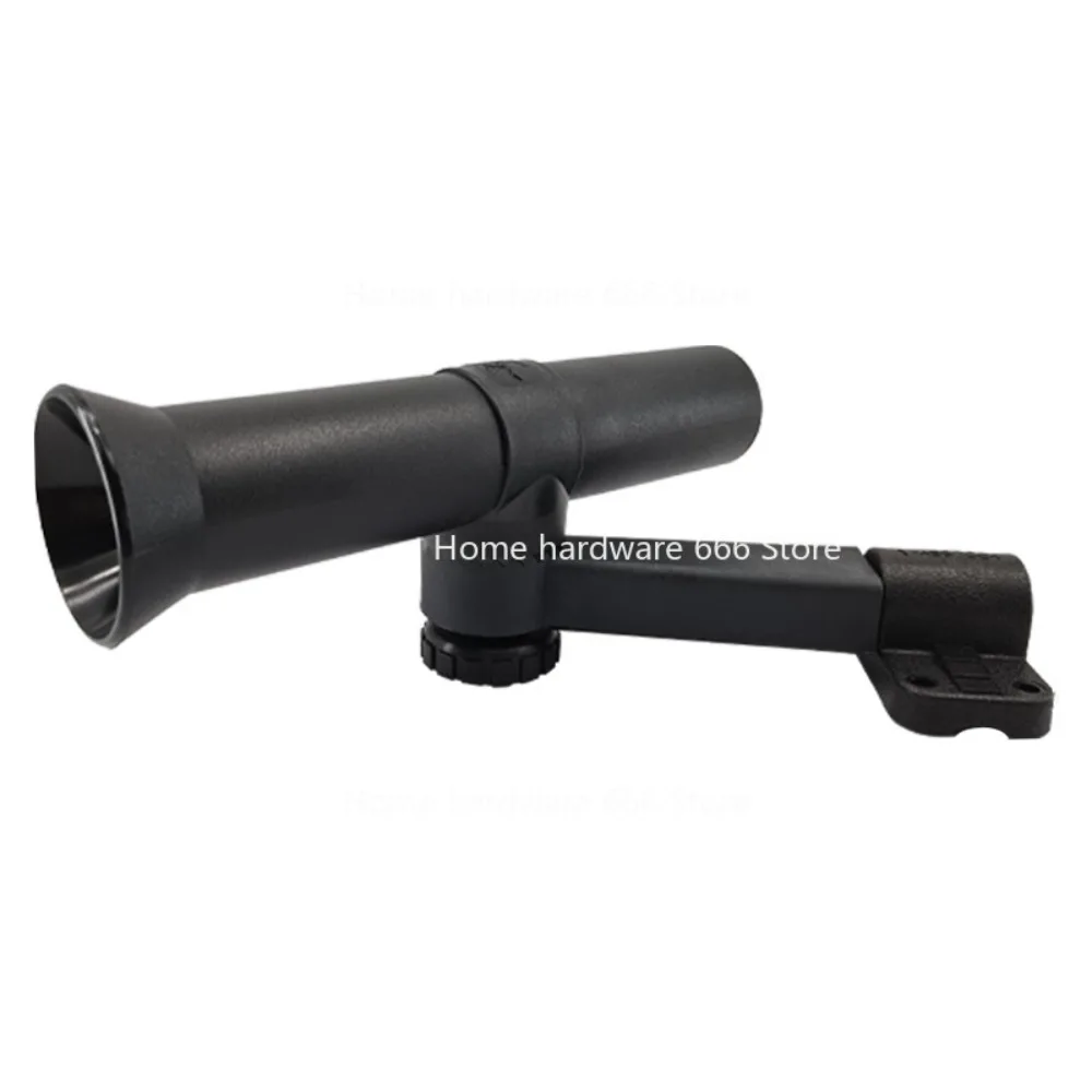 Marine Black Plastic Nylon Wall Mounted Fishing Rod Seat Span Rod Seat Boat Yacht RV Accessories