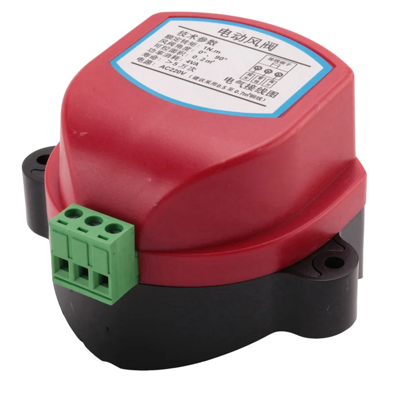 

Привод ABXF-2X 220 В для клапана воздушной заслонки, электрический воздуховод, моторизованный привод ветрового клапана заслонки 1 нм для вентиляционной трубы