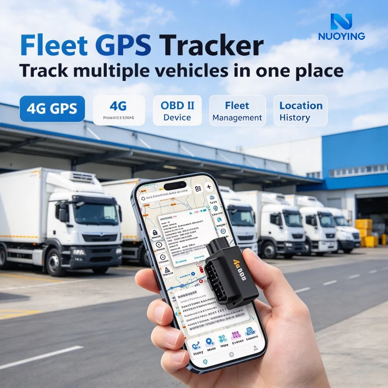 Mini localizzatore GPS OBD 4G per auto, interfaccia OBD2 a 16 pin, localizzatore veicoli con batteria integrata, tracciamento online tramite app per smartphone