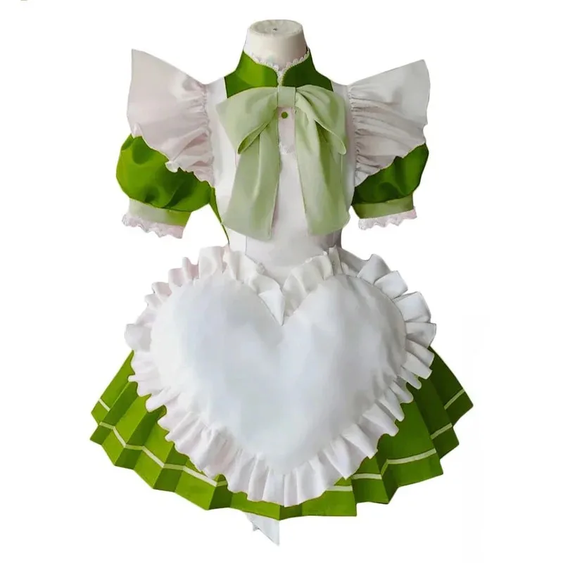 

Anime Midorikawa Retasu Cosplay Costume Green Maid Dress Activity Party Role Play Clothing Customized