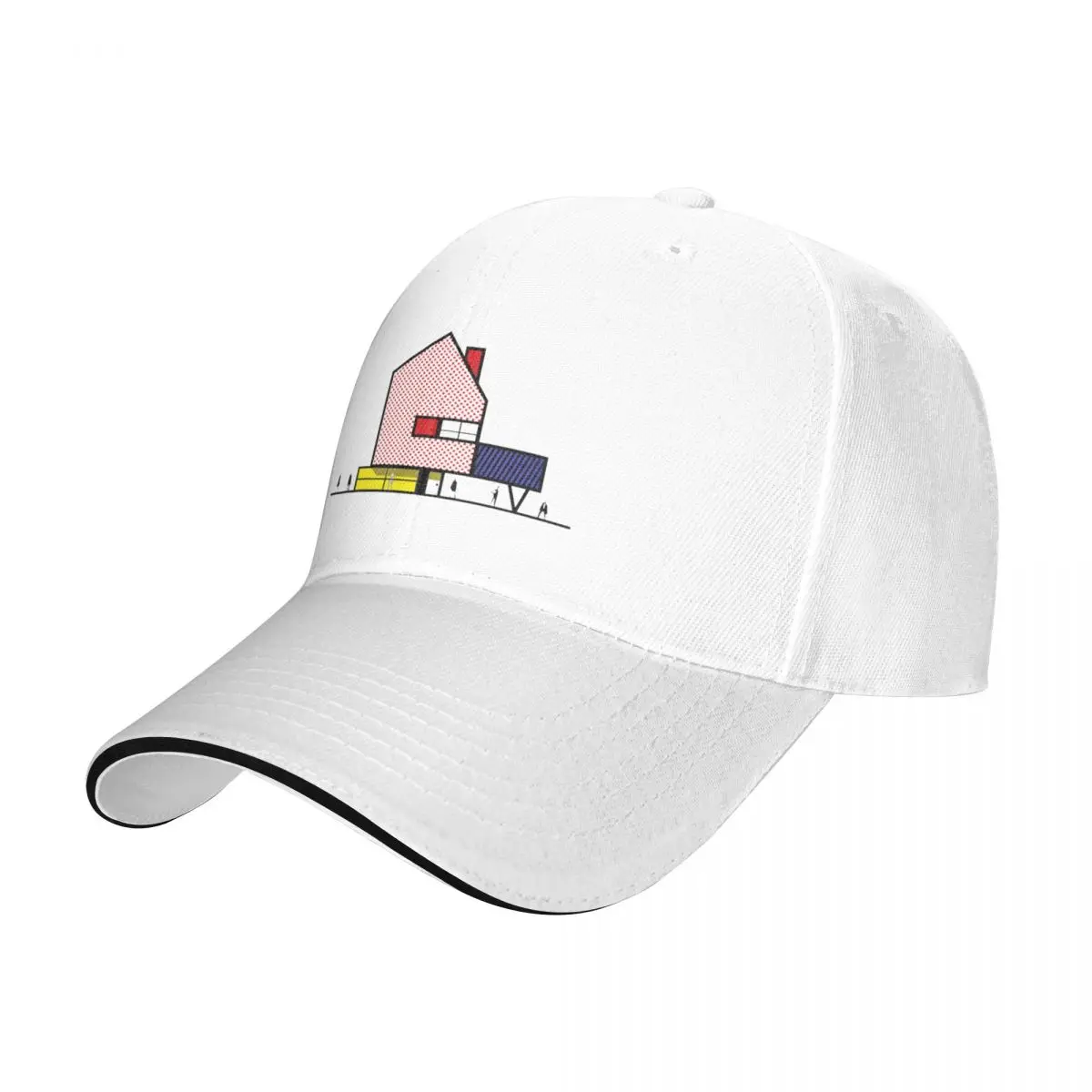 Mondrian Cap Baseball Cap baseball man caps women Beach outing mens hats Women's