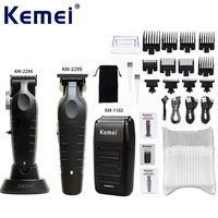 Kemei KM-2296 KM-2299 KM-1102 Professional Men's Barber Set Men's Electric Razor Electric Barber