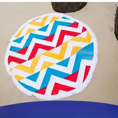 Turkish round beach towel, directly from the manufacturer