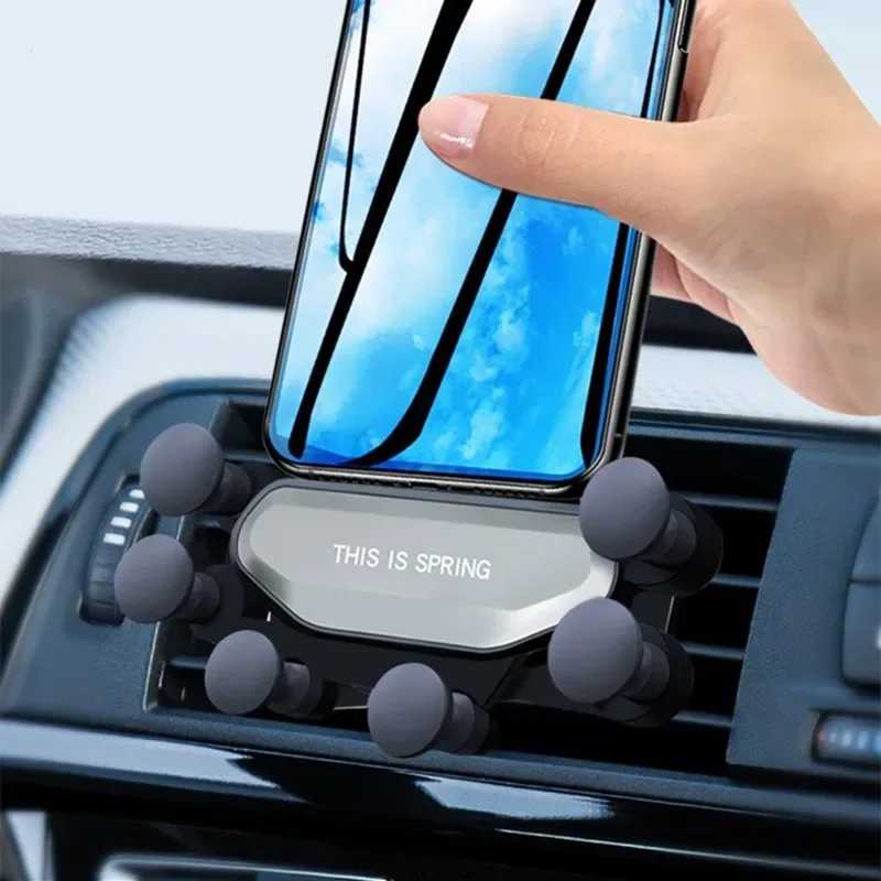 magsafe Universal Car Phone Holder Air Vent Car Mount Gravity Auto-Grip  Support For Phone in Car For iPhone 14 Xiaomi Tablets