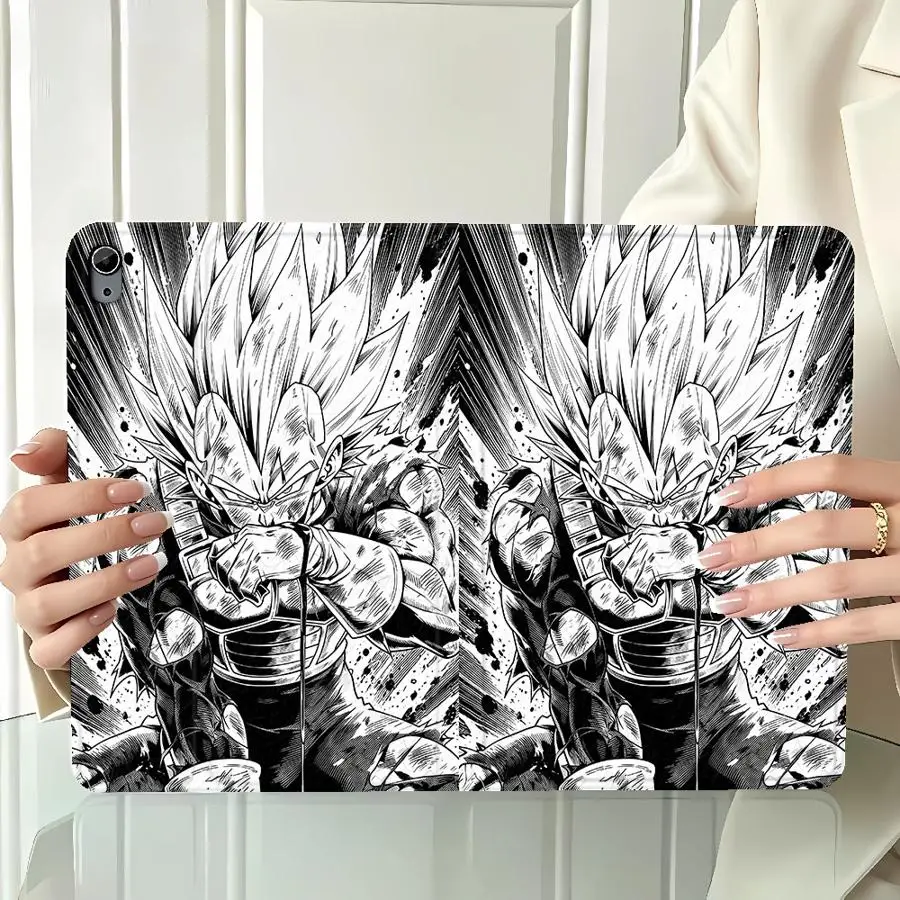 with Pencil Slot Case for Samsung Galaxy Tab A8 S10 Plus S9 FE S11 A9Plus S9+ S10 Lite S10FE S7 S8+ A7 Lite A11 Goku Dragons