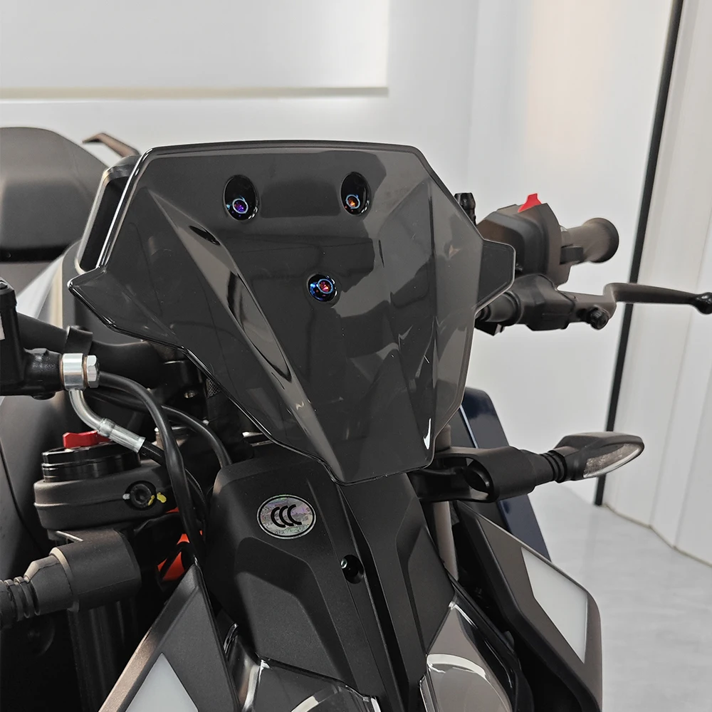 FOR DUKE390 Duke 250 125 Motorcycle Windshield Windscreen Kit FOR 1290 SUPER DUKE R/RR/R EVO Front Air Deflector Fairing Screen