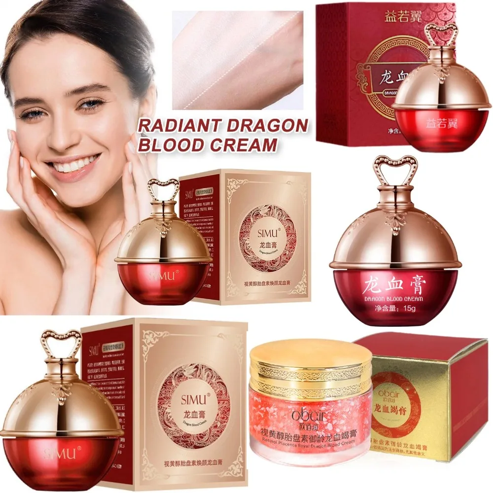 Etinol Placenta Revitalizing Dragon's Blood Cream Deep Soft Skincare Skin Tone Retinol Dragon Blood Facial Cream Deep Moisturize