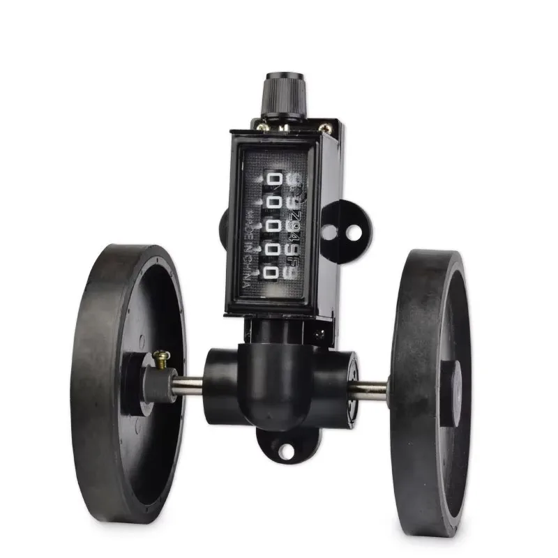 Z94-F mechaniczny miernik koła 5 cyfr Spinning Cable folia plastikowa skóra długość licznik pomiarowy — zdjęcie 6