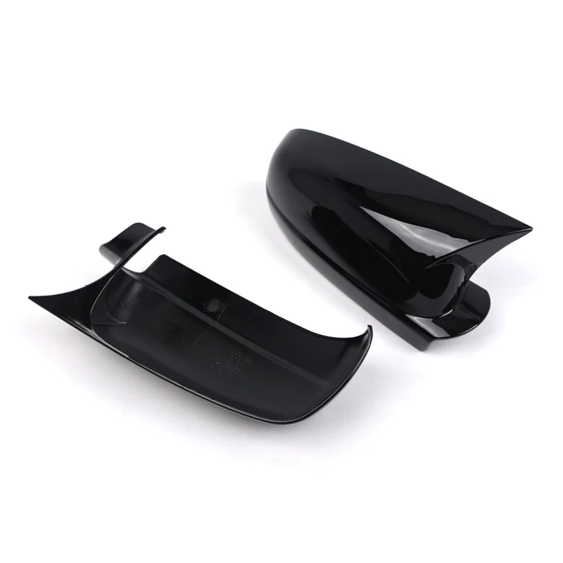 1Pair Side Mirror Cover Ox Horn Shell 3B0857537B 3B0857538B For VW Golf 4 Bora MK4 Passat B5 2001-2005 Mirror Trim Cap