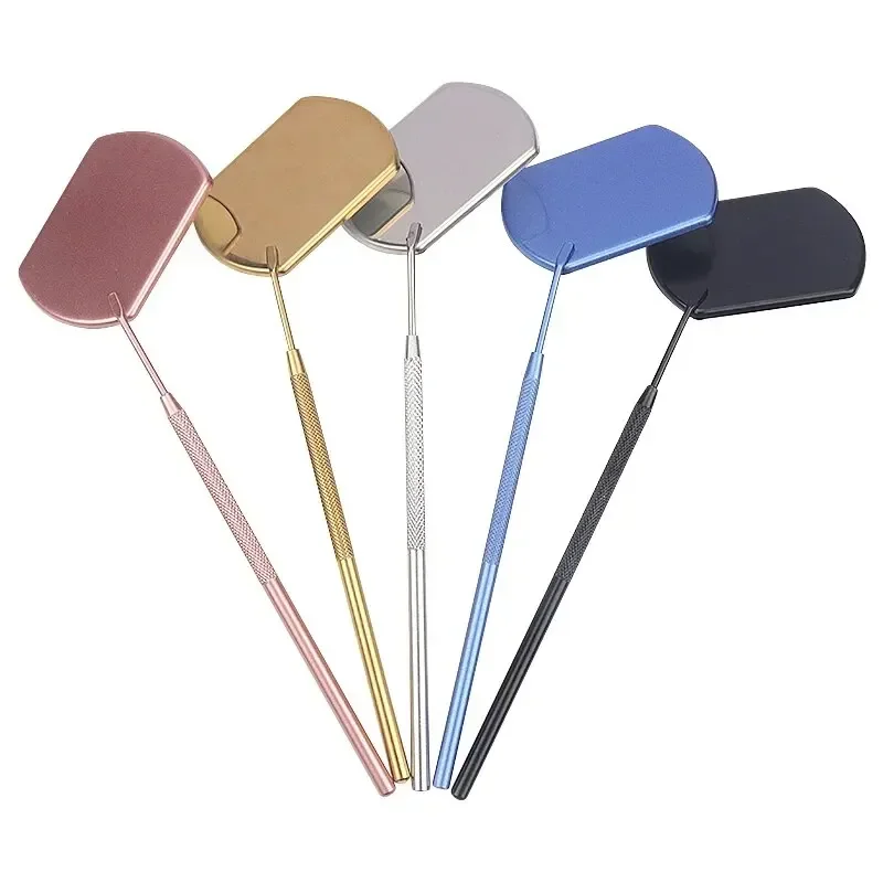 vvocci Beauty Makeup Mirror Lash Extension EyelashExtension Grafting 1PCs Stainless Steel Multifunction Checking Lash Mirror