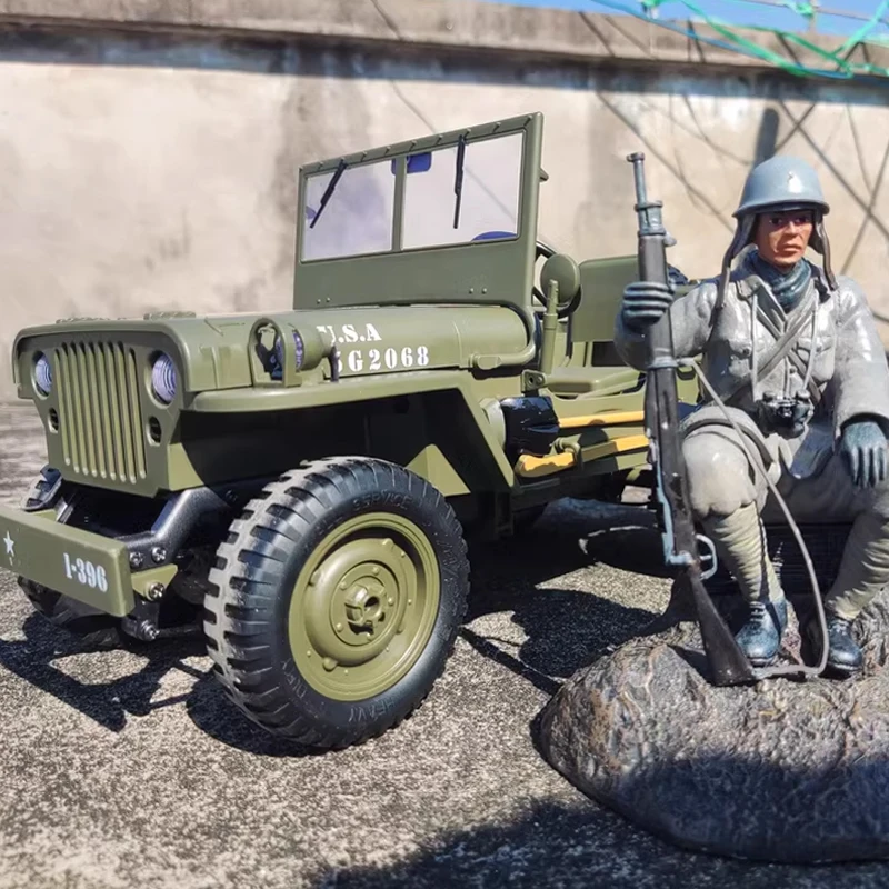 JJRC C8815 Teile Rc Auto 1941 JEEP WILLYS 2,4 g 4wd RTR Crawler Kletterwaage Militär LKW Geländewagen Spielzeug Geschenk für Kinder