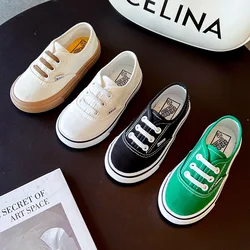 Zapatos de lona coloridos para niños y niñas, Zapatillas coreanas con suelas suaves, Primavera