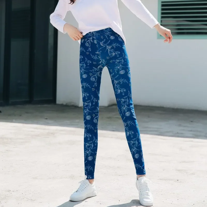 Mallas Push Up para mujer, Leggings de Fitness con estampado de mariposa a cuadros, Sexy, ajustado, primavera y otoño
