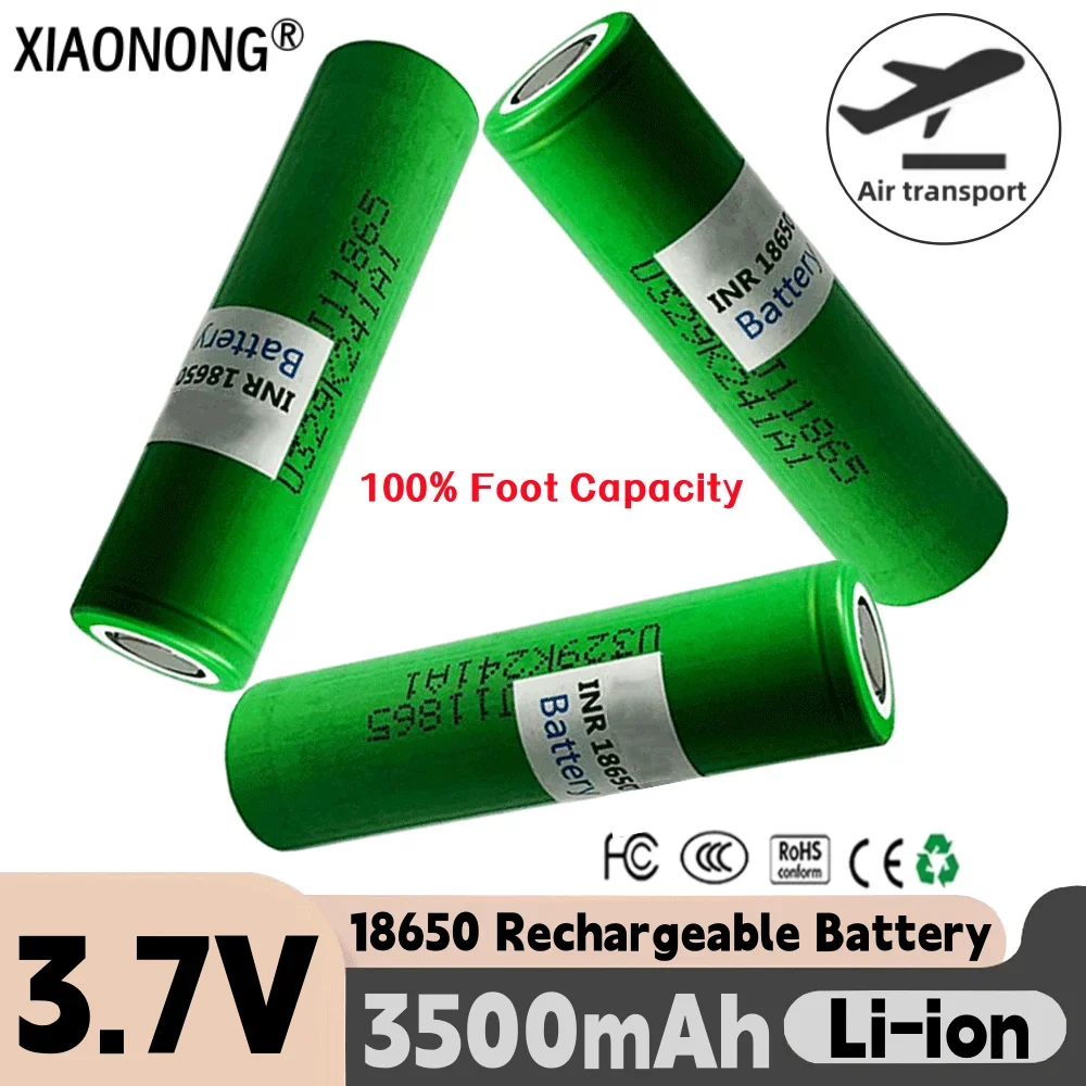 1-40PCS 100% Foot Capacity MJ1 3.7v 3500mah 18650 Lithium Rechargeable Battery For Flashlight batteries for LG MJ1 3.5ah battery