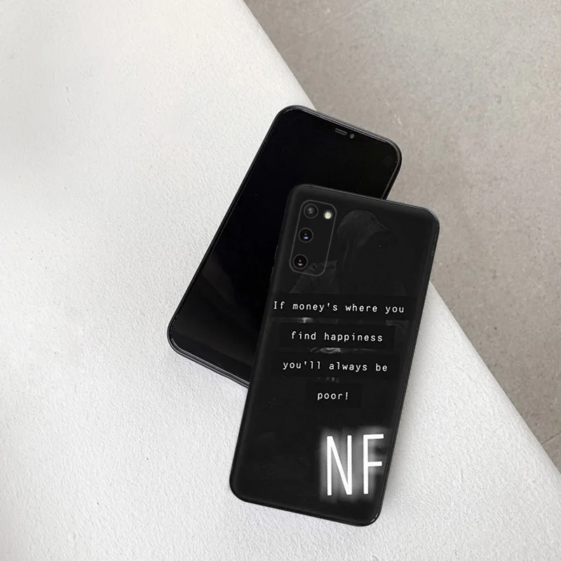 Phone Cases For Samsung S24 Plus Note20 Ultra S23 FE S22 S21 S20 Luxury NF Singer Galaxy S10 Lite Soft Shell Case Cover image 3