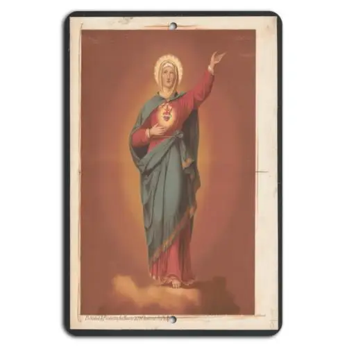 Divine Heart: Inspiring Sacred Art for Your Space-Aluminum-tin sign