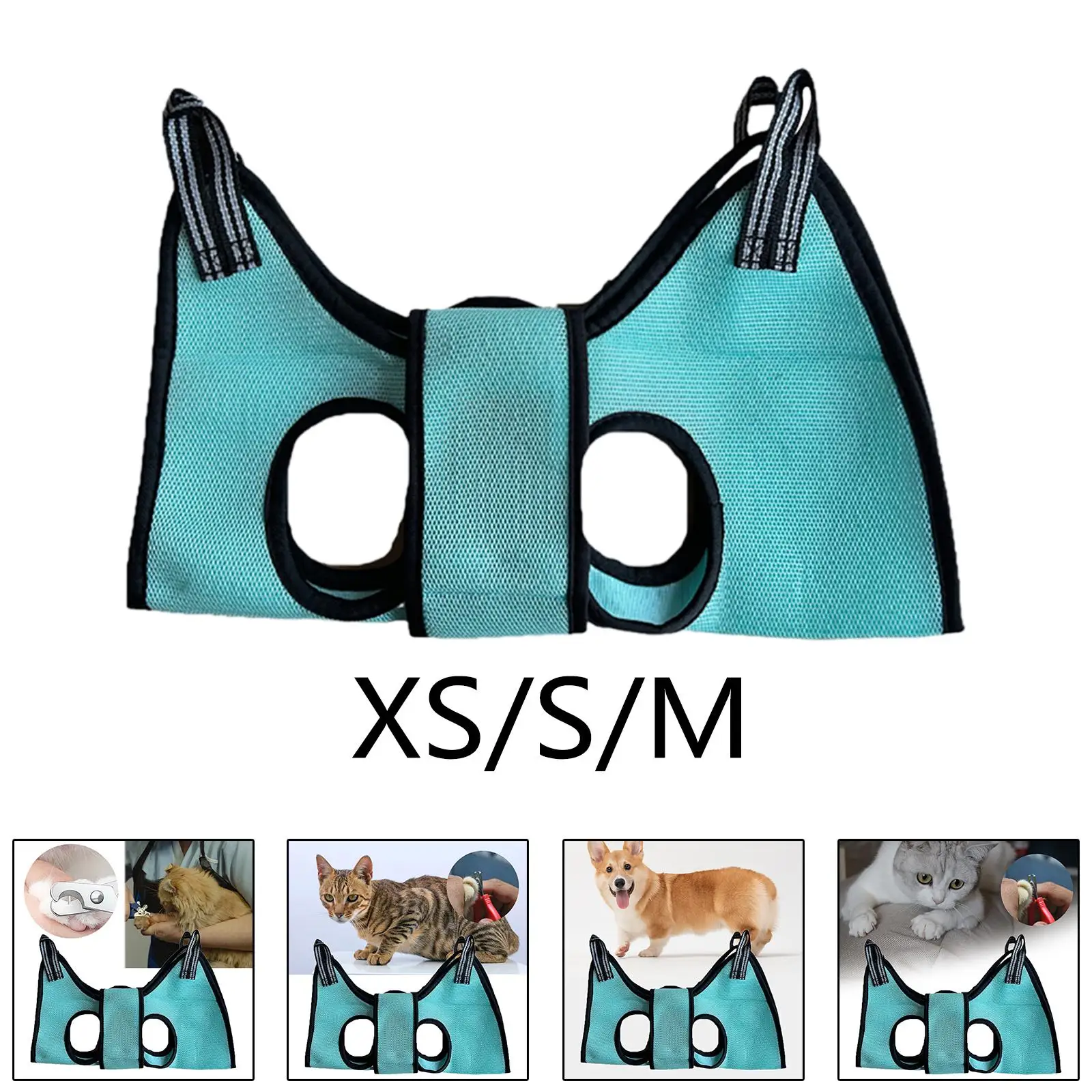 Dog Grooming Small Pets Nail Trimming Pet Cat Grooming Hammock Harness