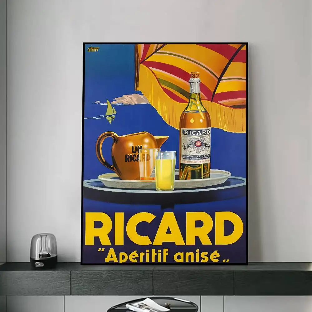 R-RicardES Beer Poster for Living Room, Bedroom, Office, or Bar, Frameless, Indoor Use, Bedroom Wall Art. view 5